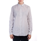 Libertine-Libertine Bando Dress Shirt Women's Clothing C48m8535 (White / Black)